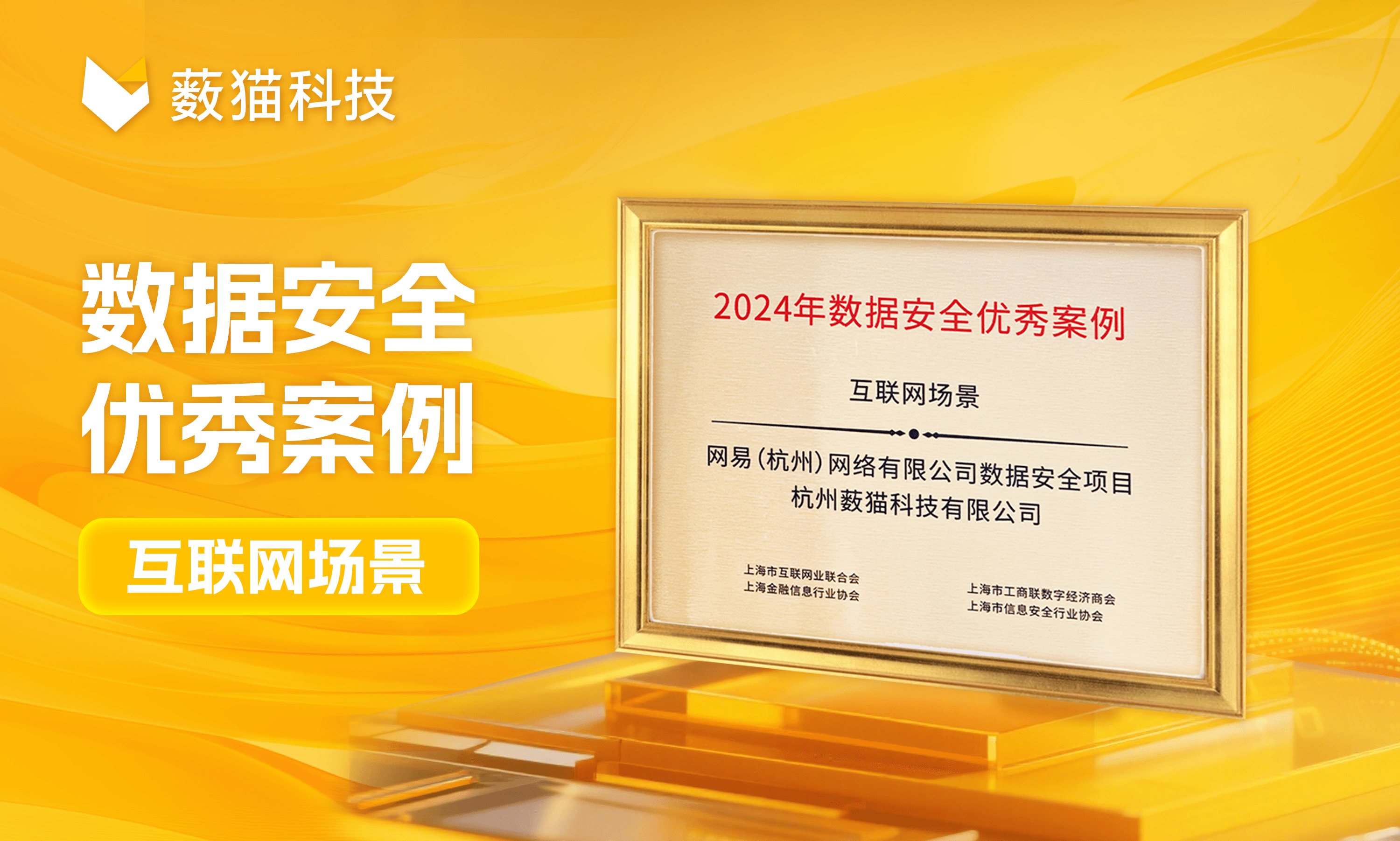 网易 X 薮猫科技：荣获“2024 数据安全优秀案例”，共建互联网场景数据安全典范